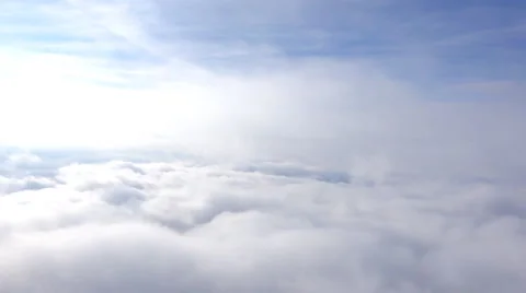 Aerial Clouds, decks, layers, puffy 스톡 동영상 49699119