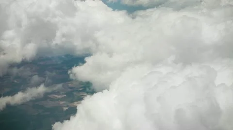 Aerial of Clouds Stock Footage 21221719
