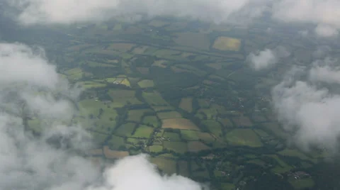 Aerial Clouds Stock Footage 31821045