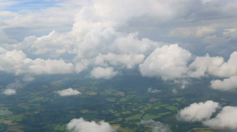 Aerial Clouds Video stock 31821056