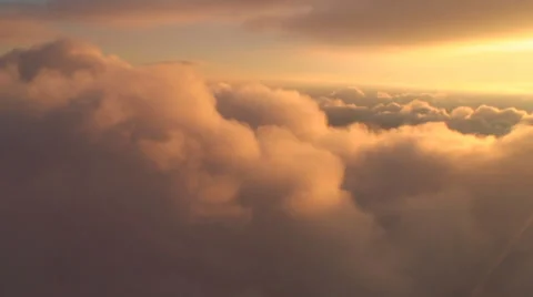 Aerial Clouds Stock Footage 33355310