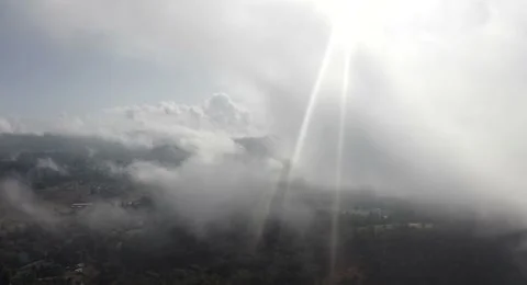 Aerial Clouds Stock Footage 148411499