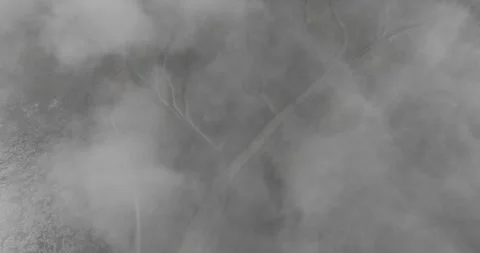 Aerial Clouds Moving Over Braided Rivers Iceland Highlands 5K Stock Footage 265501614
