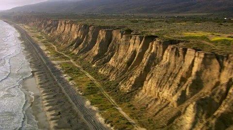 Aerial of coastline Stock-Footage 62283703