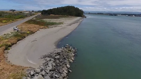 Aerial Coastline Stockbeeldmateriaal 78775597