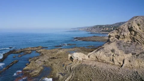 Aerial Coastline Stockbeeldmateriaal 242039231