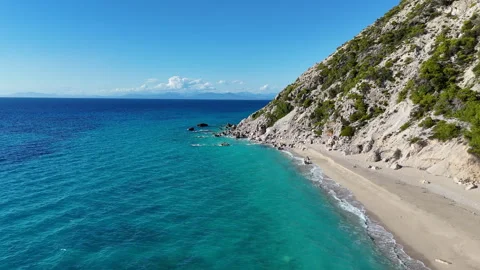 Aerial of coastline. Stock Footage 310385382
