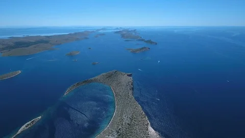 Aerial coastlines Stock Footage 101663155