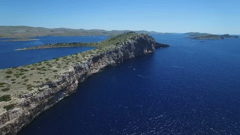 Aerial coastlines Stock Footage 101663612