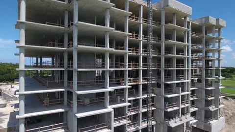 Aerial construction - 1a Video stock 82900037