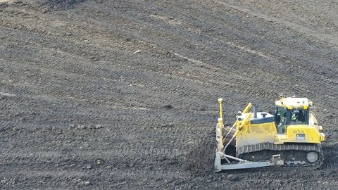 Aerial Construction Video stock 123790914