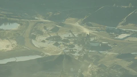 Aerial of construction site Video stock 99812812