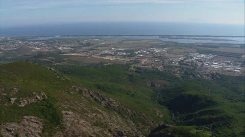 Aerial corsica bastia Stock Footage 33742012