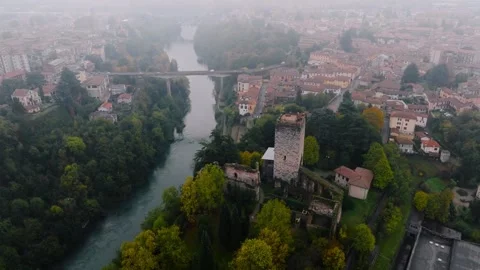 Aerial Of The Countryside Stock Footage 297879427