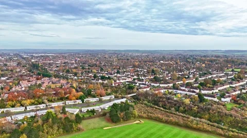 Aerial Countryside view Stock Footage 330092099