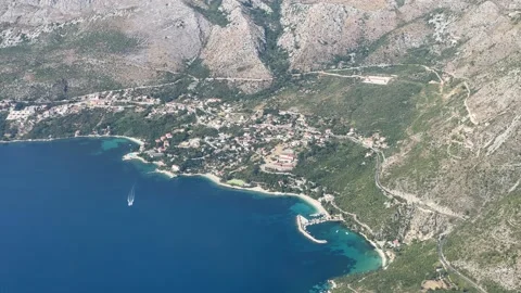 Aerial of Croatia Stock Footage 159166789