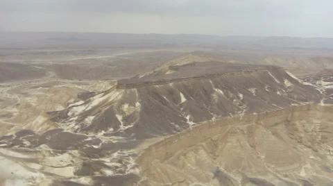 Aerial desert fly over Stock Footage 55566264