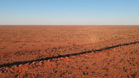 Aerial of Desert Landscape Video stock 147495940