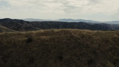 AERIAL - DESERT MOUNTAINS Stock Footage 113322697