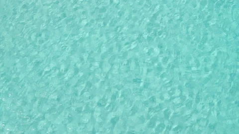 AERIAL DRON TOP DOWN STILL SHOT OF TURQUOISE TRANSPARENT MEDITERRANEAN WATER Stock Footage 130234375
