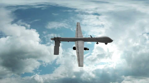 Aerial Drone Animation Stock Footage 47001468