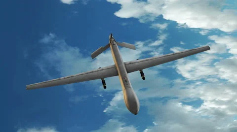 Aerial Drone Animation Stock Footage 47001847