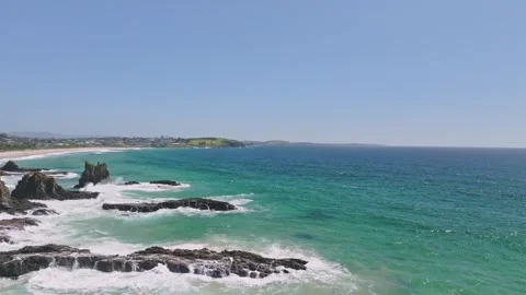 Aerial drone flight over Cathedral Rocks 库存影片 263297733