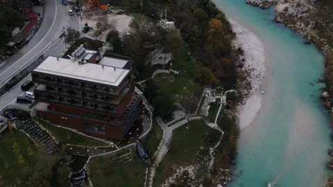 Aerial Drone Flight Over Mountain of Tepelena \ Albania Stock Footage 250343632