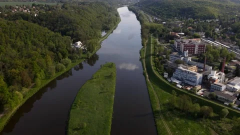 Aerial Drone Flying Cinematic Footage Nature Stock Footage 194351053