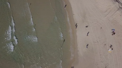 AERIAL DRONE FLYING OVER TEL AVIV Stock Footage 94031153