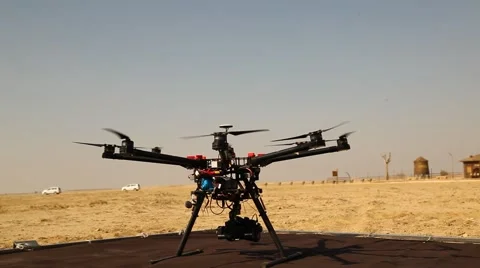 Aerial drone Stockbeeldmateriaal 46444968