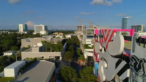 Miami Design District Stock Footage ~ Royalty Free Stock Videos