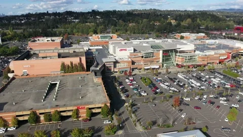 Aerial drone footage of the Westfield Stock Video Pond5