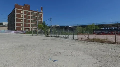 Aerial Drone Milwaukee Stock Footage 98366456