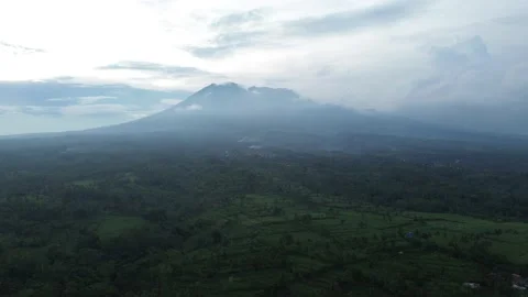 Aerial drone mount kawi Stock Footage 237310349