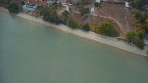 Aerial drone panorama view flight over Phuket. Thailand, Phuket, Rawai. Video stock 155323540