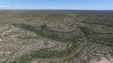Aerial Drone Permian Basin Stock Footage