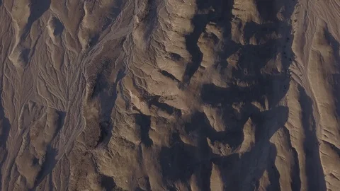 Aerial drone shot Namibia desert, Africa in 4K establishing Erongo region Stock Footage 91074028