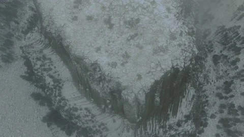 Aerial Drone Shot Over The Devils Tower National Monument Wyoming Stock Footage 146664287