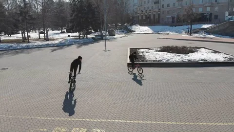 Aerial, Drone Shot, Over The Empty Yekaterinburg ekb009 Stock Footage 128193466