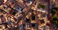 Aerial Drone Shot Of Residential Buildings, Marrakesh, Morocco Stock Footage