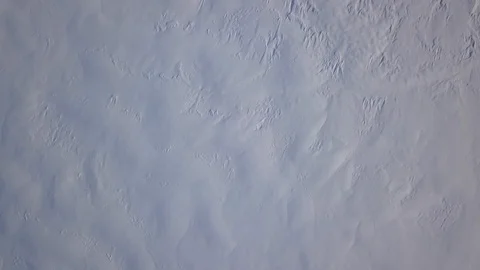 Aerial Drone Slowly Turning Down Showing Snow Covered Iceland 1 Stock-Footage 87247259