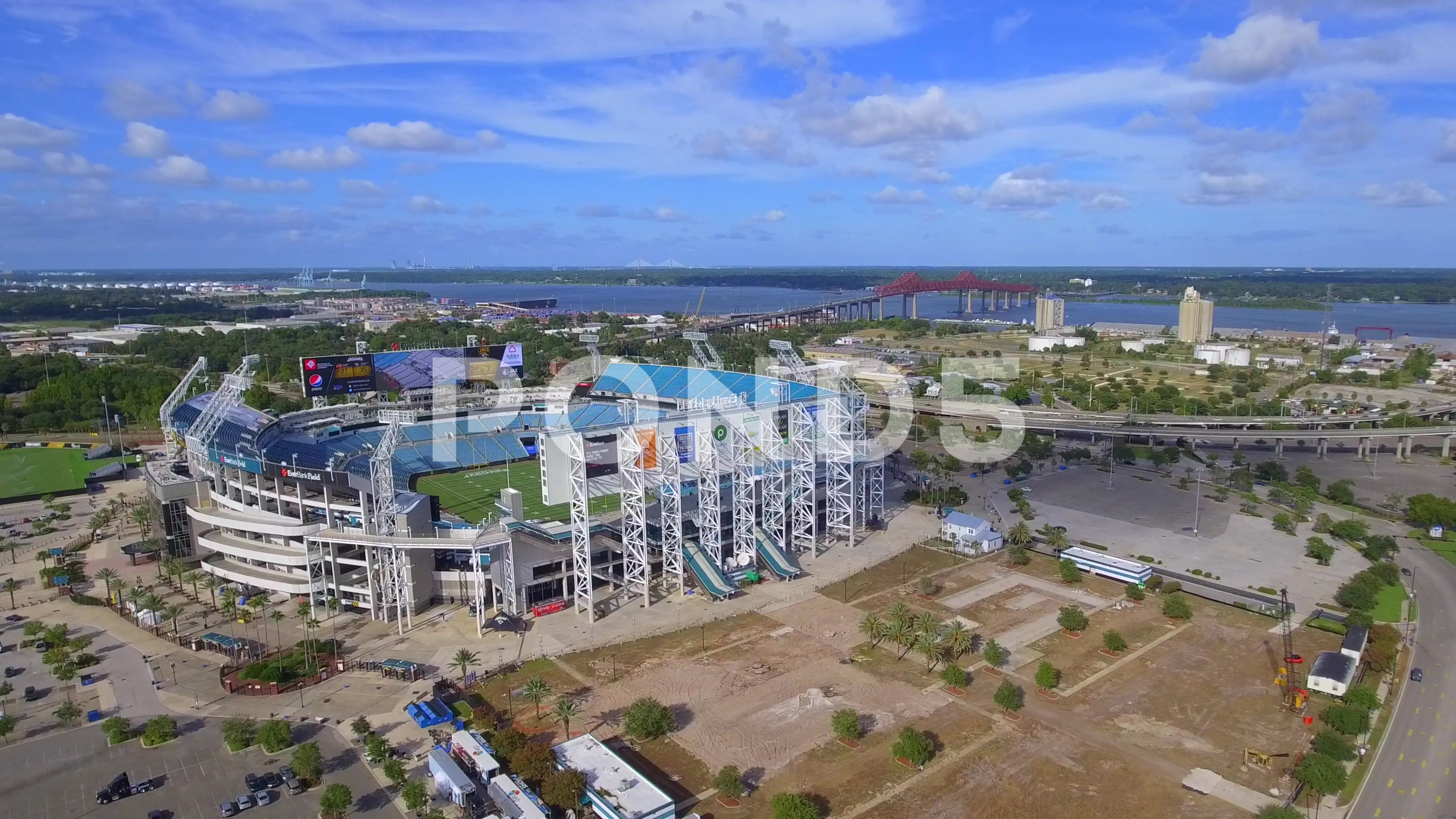 Aerial Photo of the EverBank Field Stadium Editorial Stock Image - Image of  florida, stadium: 77088469