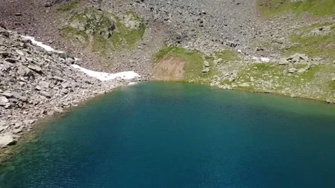 Aerial Drone View of Crystal Clear Water 動画素材 338001505