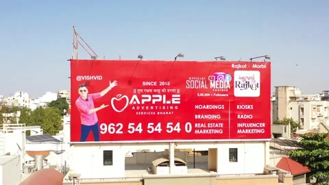 Aerial drone view In the drone camera, metro City, havey traffic polution. Video stock 271612332