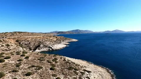Aerial drone view of Greece. Stock Footage 222036360