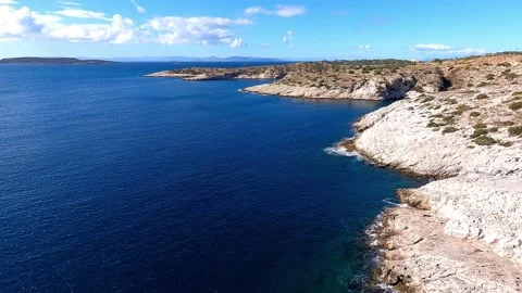 Aerial drone view of Greece. Stock Footage 222036391