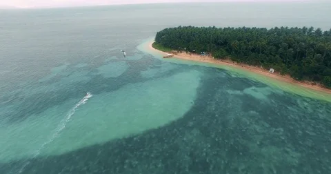 Aerial drone view kitesurf 動画素材 83749352