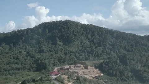 Aerial Drone View At Matang Fac Highway Sarawak. Stock Footage 320604754