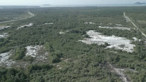 Aerial Drone View At Matang Fac Highway Sarawak. Stock Footage 320605208